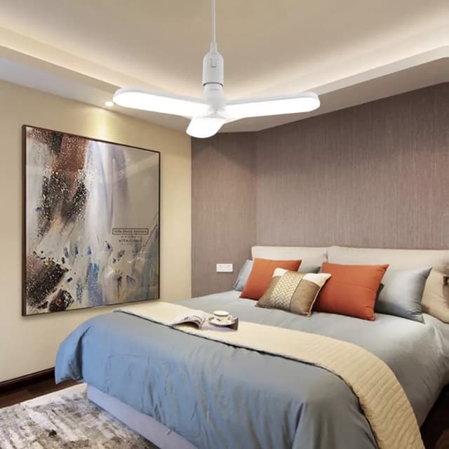 3 leaf led fan light