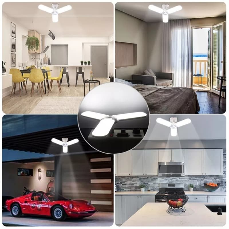 3 leaf led fan light