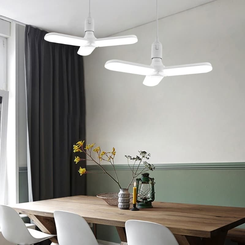 3 leaf led fan light