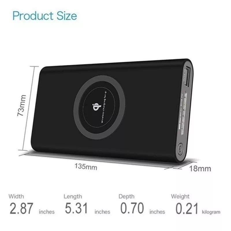 Qi wireless power bank